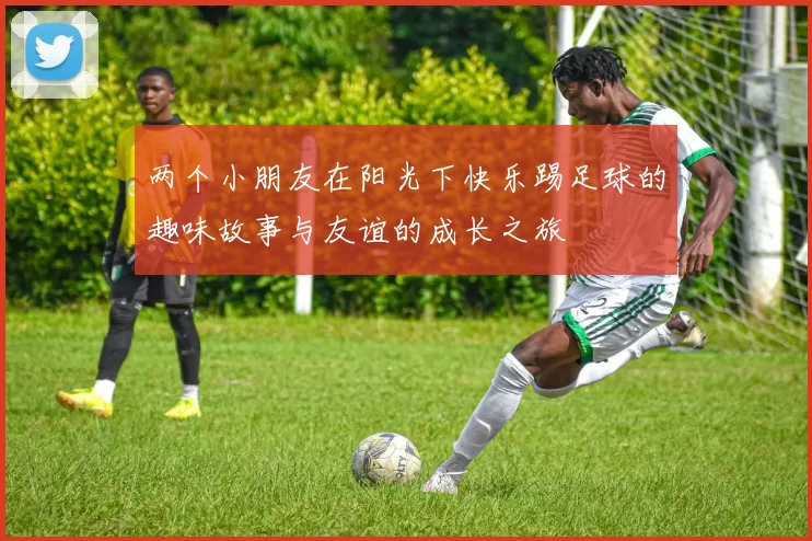 两个小朋友在阳光下快乐踢足球的趣味故事与友谊的成长之旅